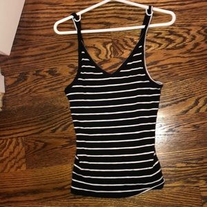 striped tank top